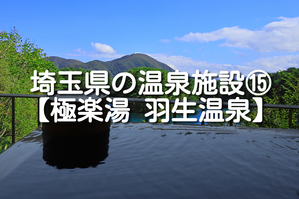 【埼玉県・羽生市】極楽湯 羽生温泉の施設情報