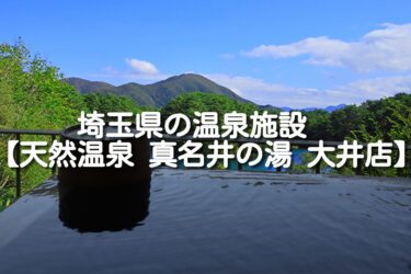 【埼玉県・ふじみ野市】天然温泉 真名井の湯 大井店の施設情報